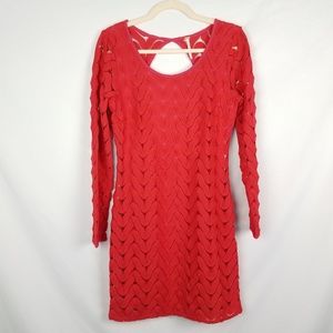 Free People Red Dress M
